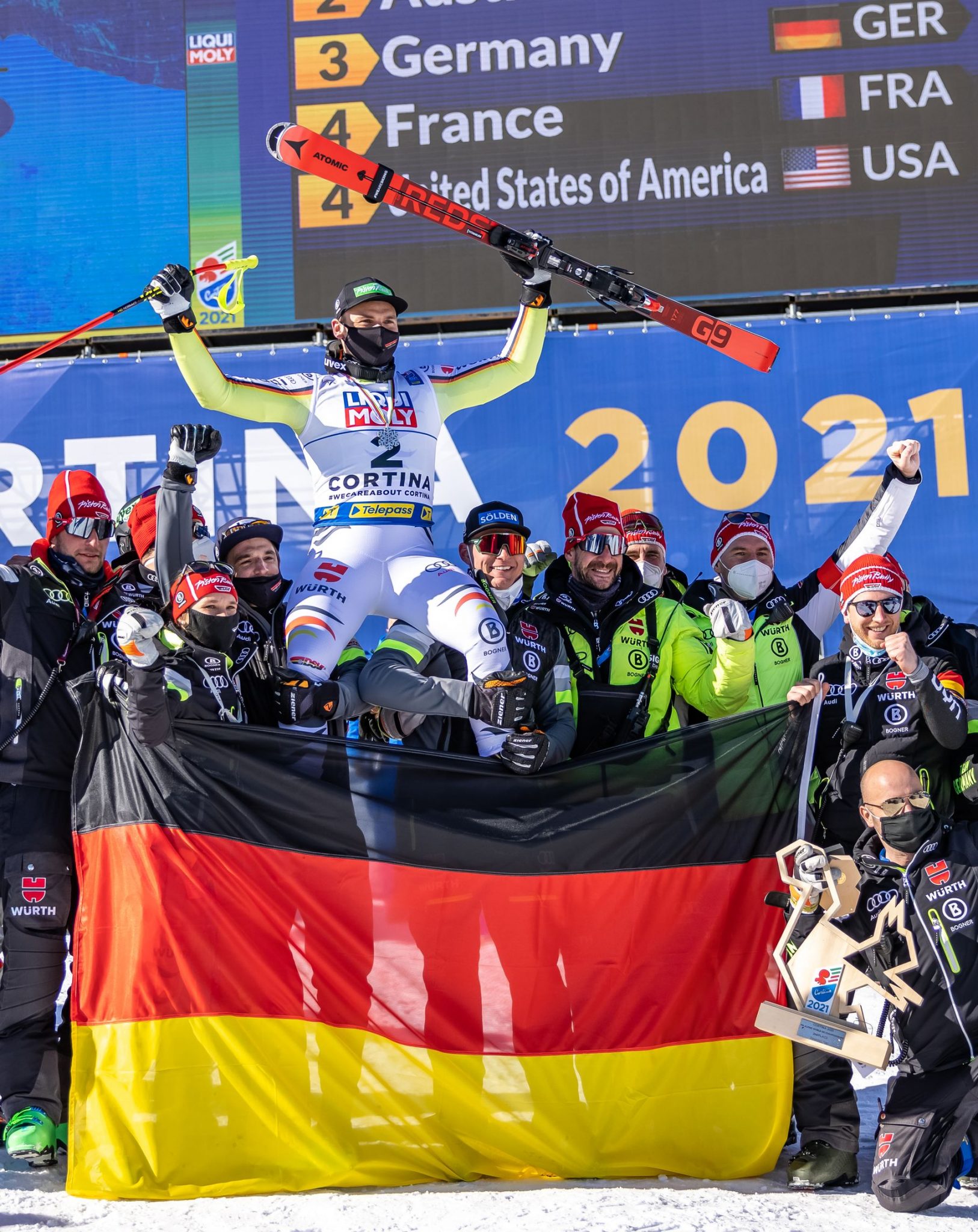 ITA, FIS Weltmeisterschaften Ski Alpin, Cortina 2021 SG Ennepetal